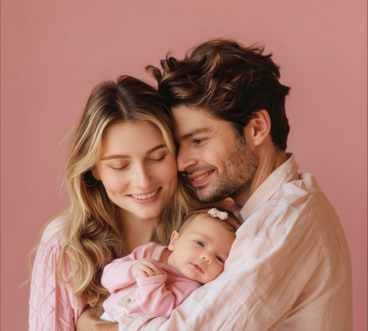 Couple with baby 2